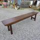 Oak farm bench, 180cm in length.