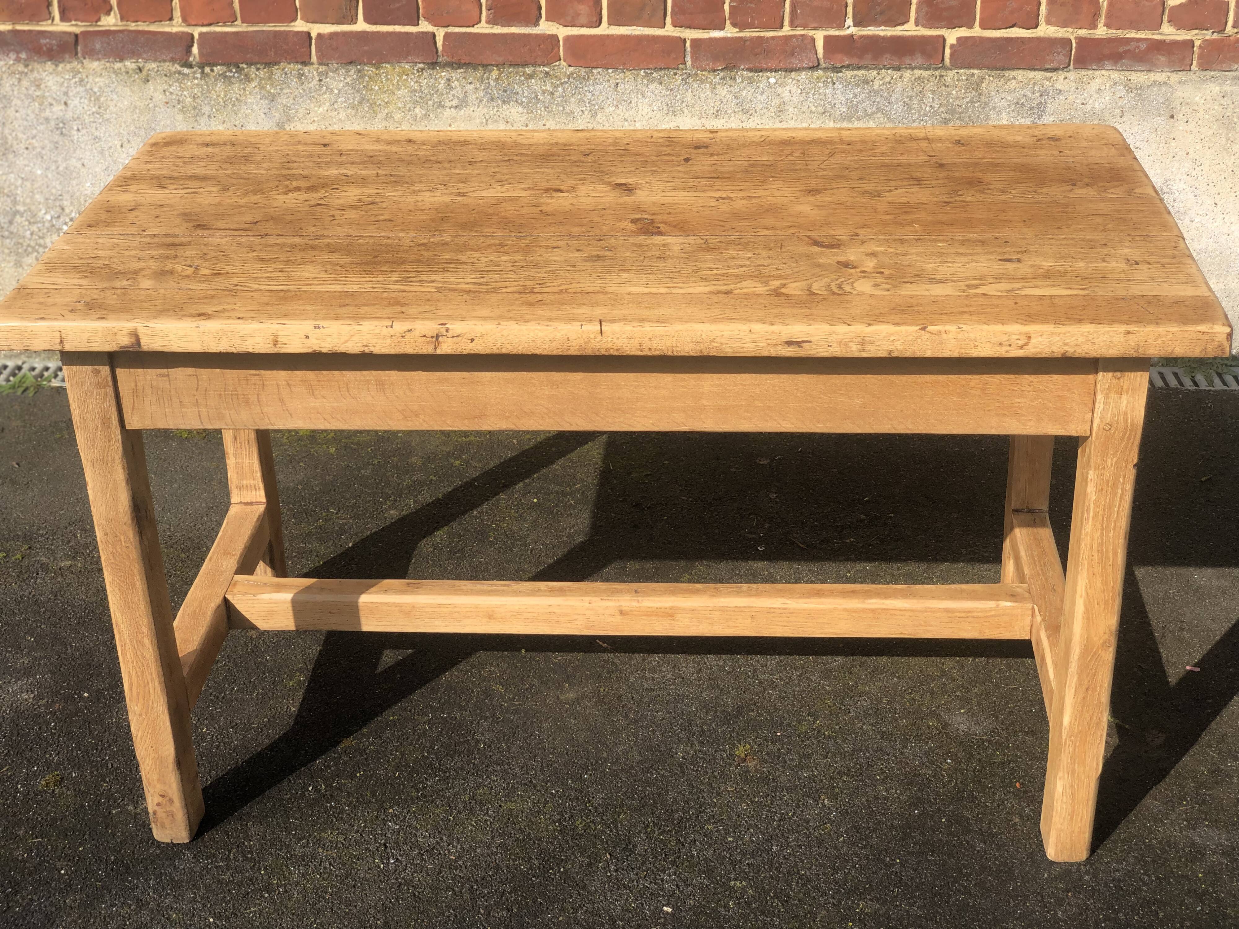 Old oak farmhouse table