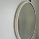 Round wooden mirror