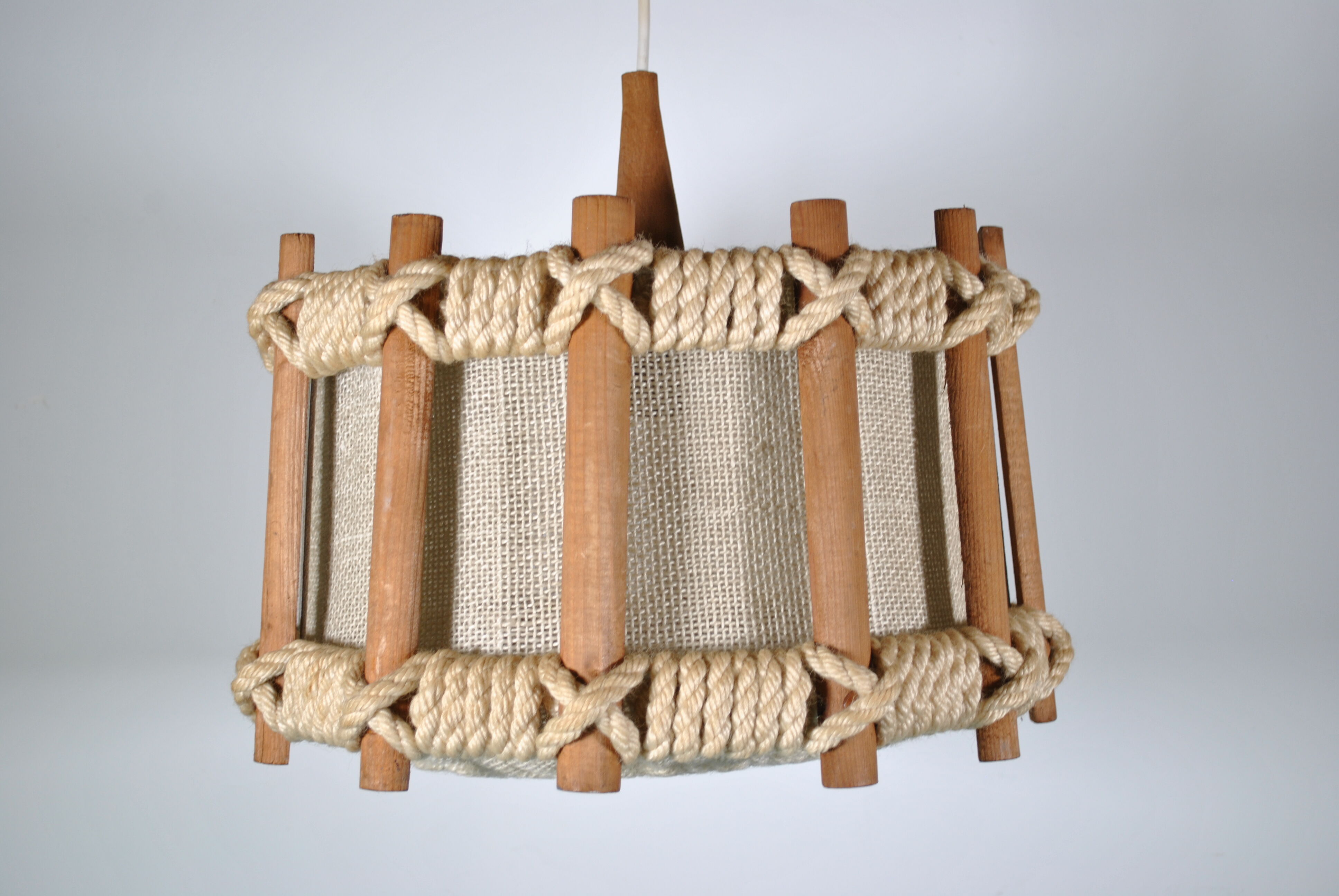 Suspension in rope and wood 1970