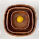 3 nesting teak salad bowls - Vintage - Scandinavian craftsmanship