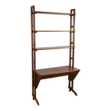 Vintage 1960s open shelf/bookcase/storage unit with 1 drawer, 3 shelves