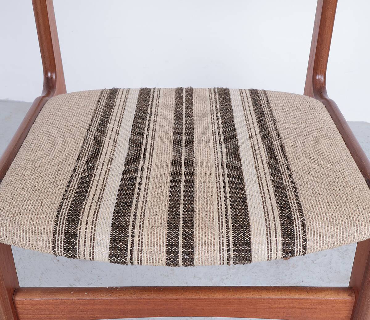 Set of 4 Vintage Erik Buch Teak Chairs for OD Møbler Denmark