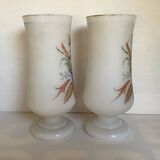 Pair of Napoleon III vases in relief