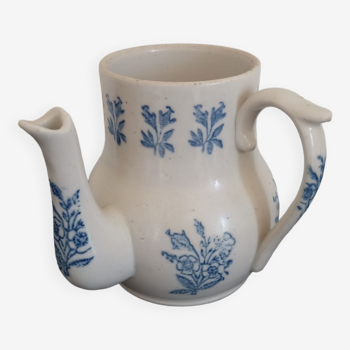 Earthenware pourer of St Uze old floral decoration