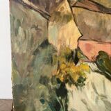 Spring on the Farm, signed E. Soutrenoy, 1949