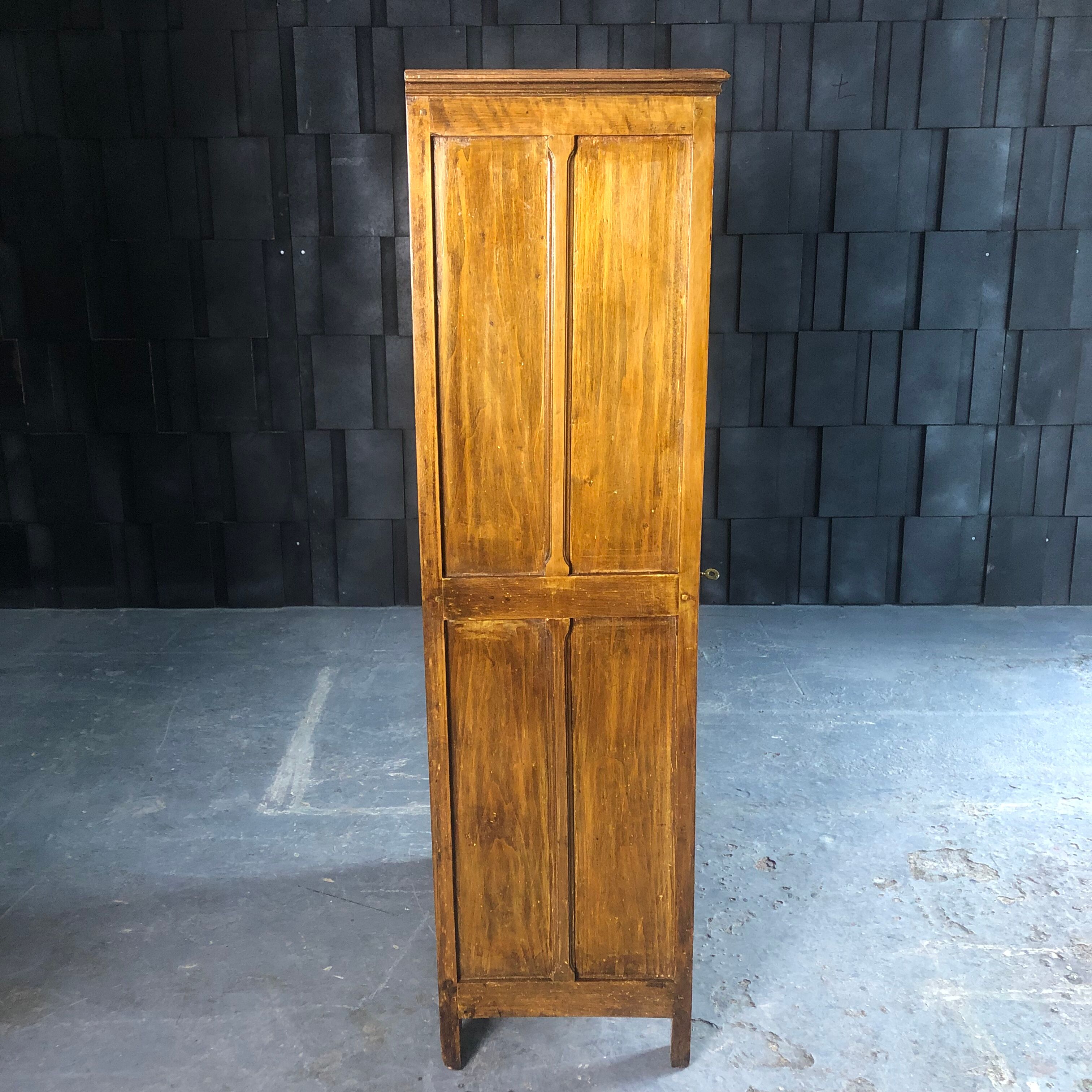 Parisian wooden wardrobe