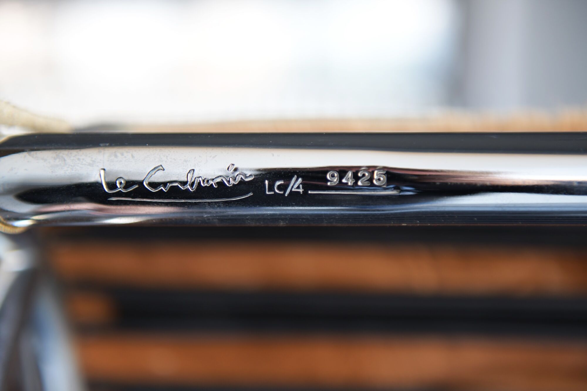 LC4 armchair by Le Corbusier Cassina edition, first edition