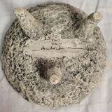 Atelier Garnier pottery: large pitcher with Lascaux decorations + André bowl