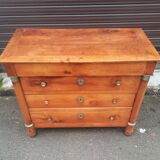 Imposing empire chest of drawers