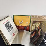 Support de disque vinyle en acier inoxydable brossé Veliento "Arc Wave"