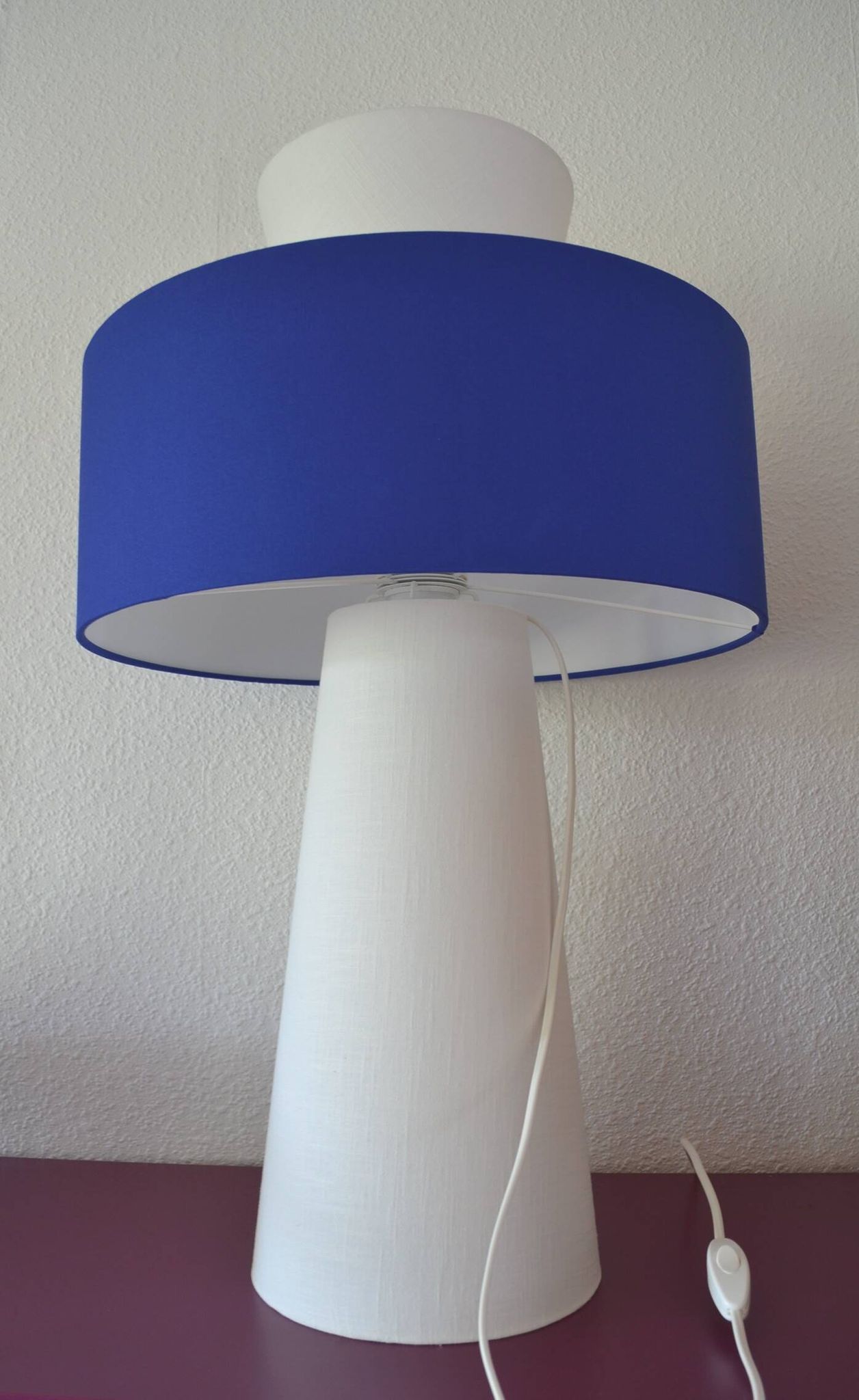 Klein Blue Lamp'cone Furniture Lamp