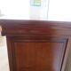 large curved chest of drawers - solid wood - cherry - 4 drawers - Louis Philippe
