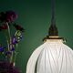 Vintage art deco frosted glass lampshade pendant light