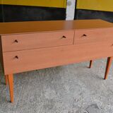 Formica beech sideboard from the 70s