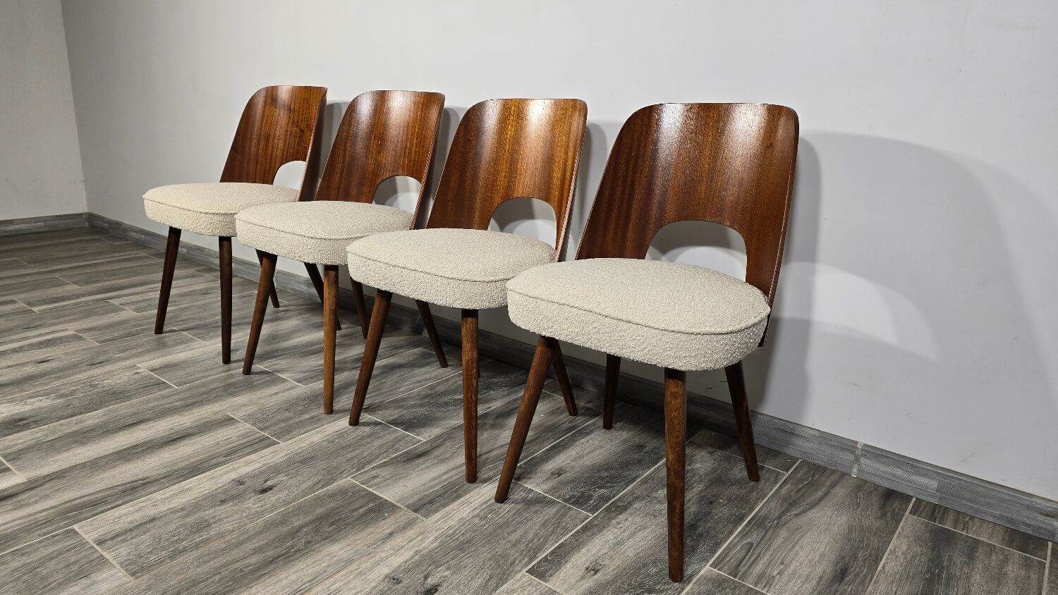 Dining Chairs by Oswald Haerdtl, 1950s, Set of 4