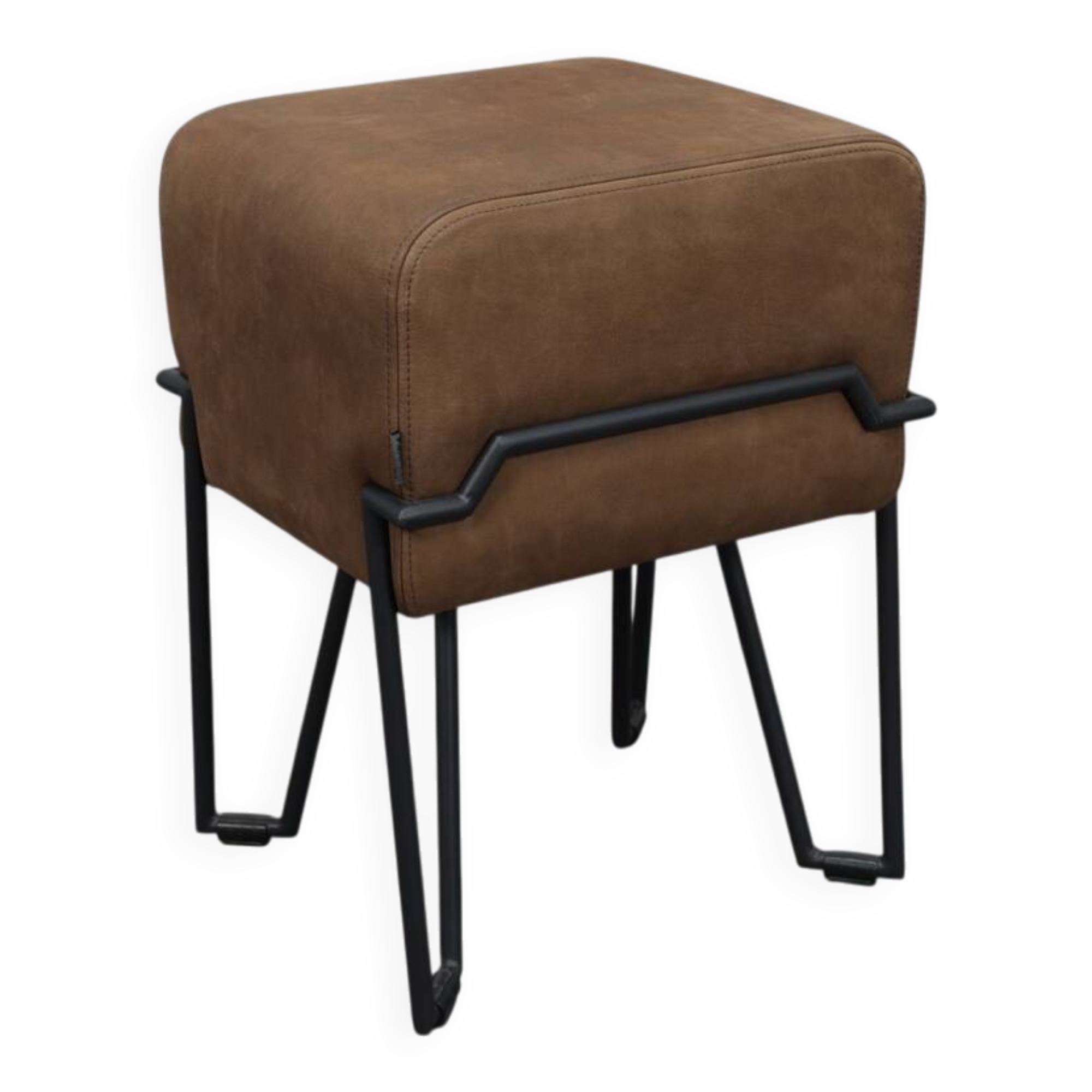 Low stool Bokk in leather by Ka-Lai Chan for Puik Design