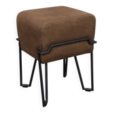 Tabouret bas Bokk en cuir par Ka-Lai Chan pour Puik Design