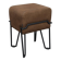 Low stool Bokk in leather by Ka-Lai Chan for Puik Design