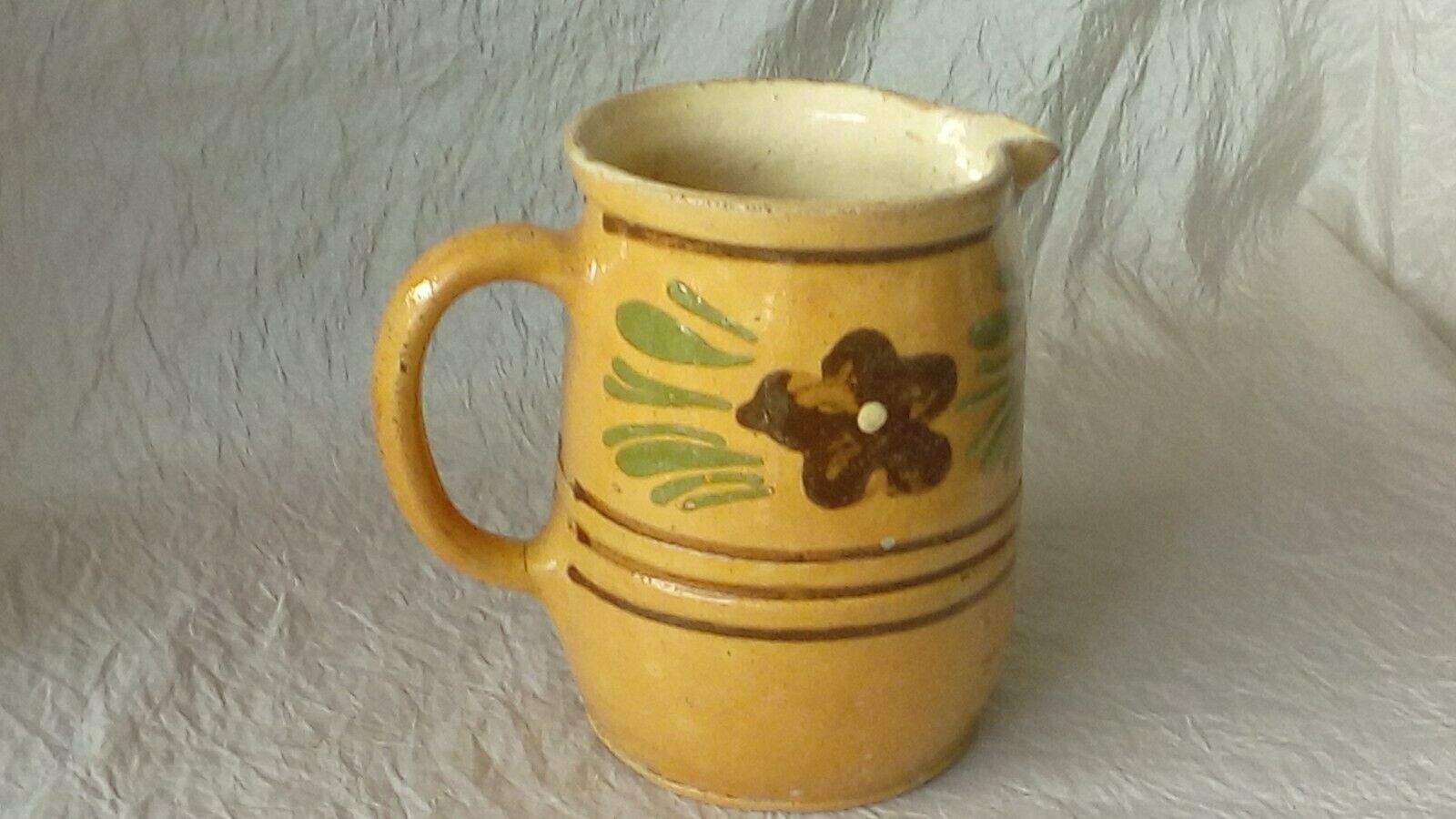 Old terracotta pitcher soufflenheim alsace
