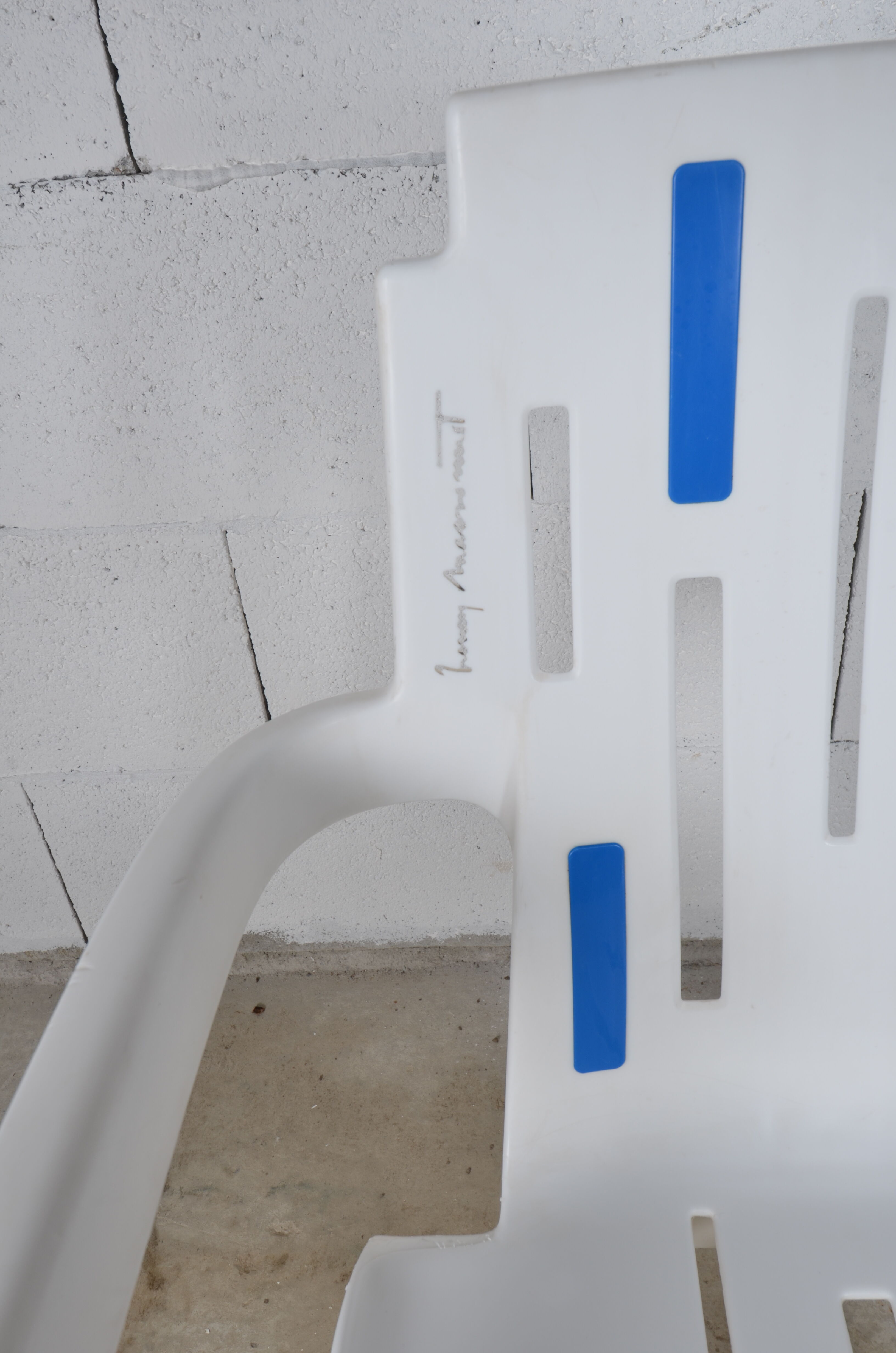 Pierre Paulin Mambo garden armchair for Henry Massonnet - Stamp