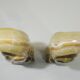Paire Perroquets Serre-Livres onyx / vintage/Presse-Papiers/Figurine Animal Oiseaux
