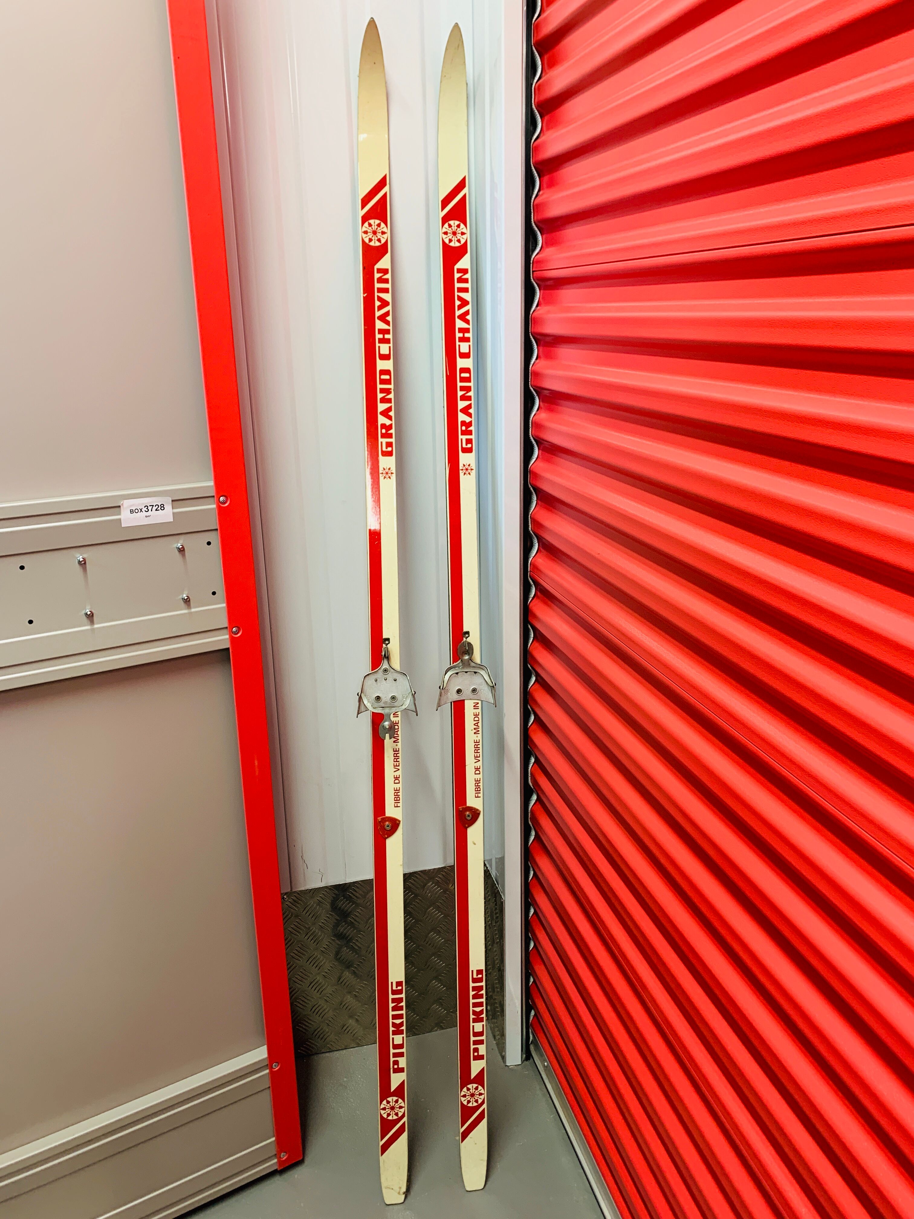 Ancienne paire de skis