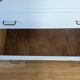 Vintage chest of drawers with compass feet