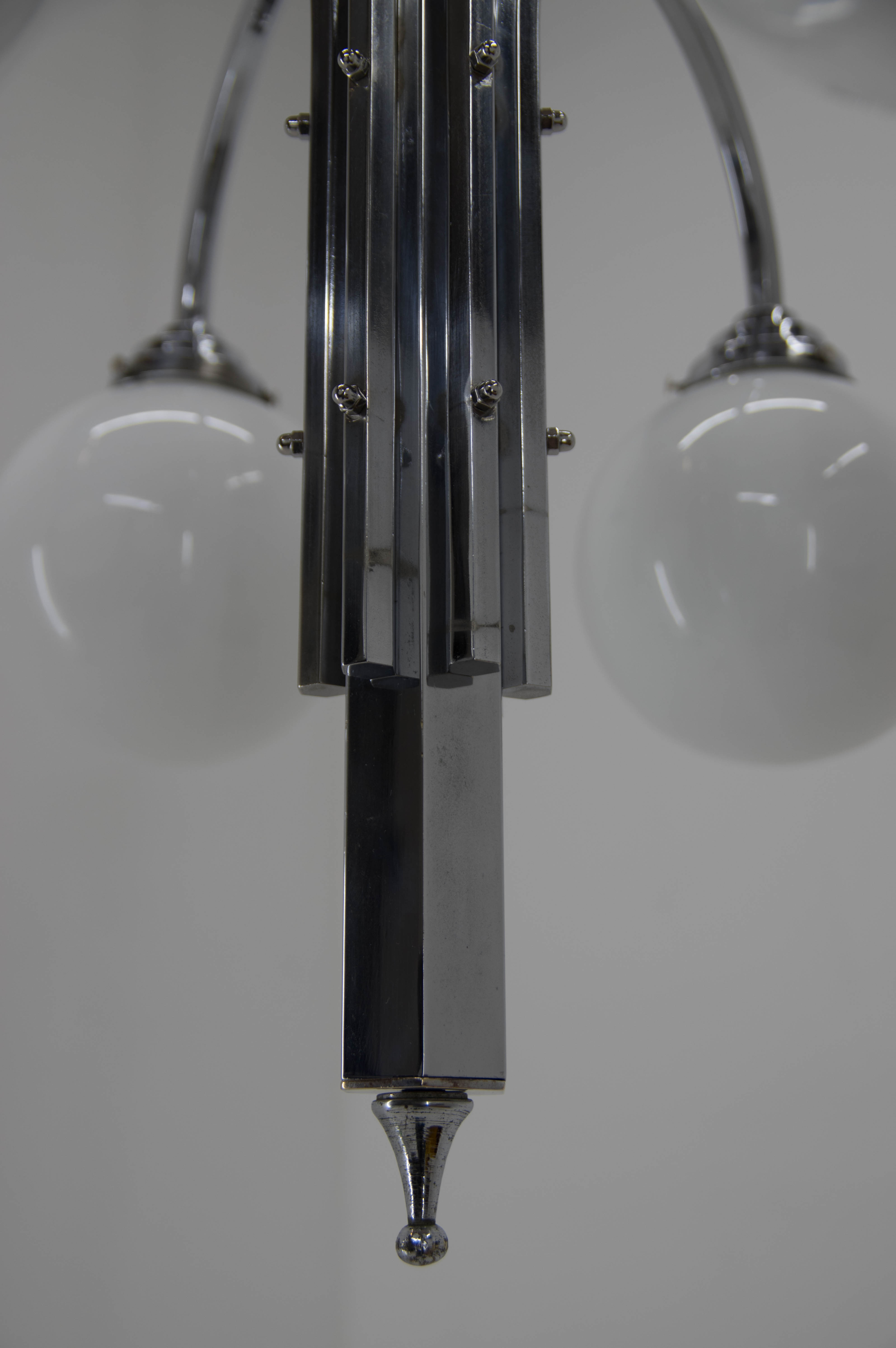 Art Deco Chandelier, France, 1930s