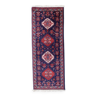 Tapis indien Tabriz fait main en laine, années 1970