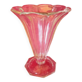 Vase en verre art deco
