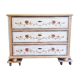 Pretty solid pine chest of drawers