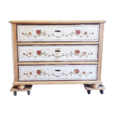Commode en pin massif