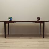Mahogany table, Danish design, 1970s, production: Denmark