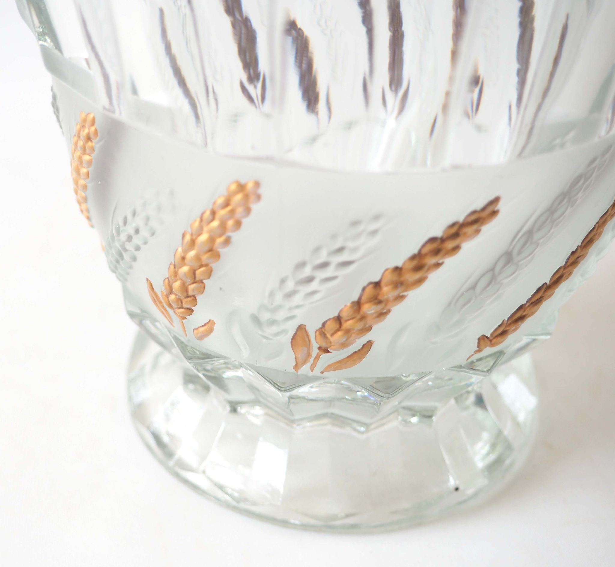 Vase seau à glace épis de blé