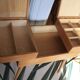 Wooden sewing worker/furniture with compass feet