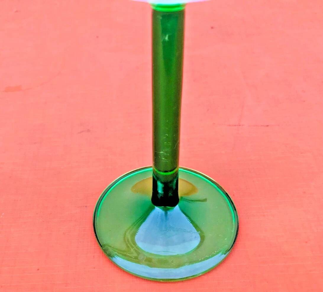 6 White Wine Glasses from Alsace Made in France