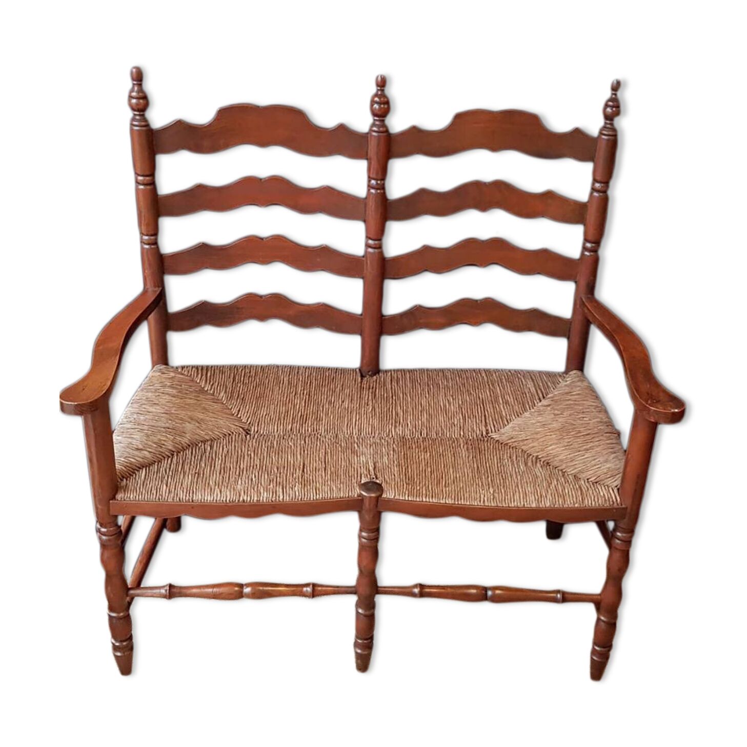 Banc paillé provencale