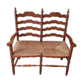 Banc paillé provencale