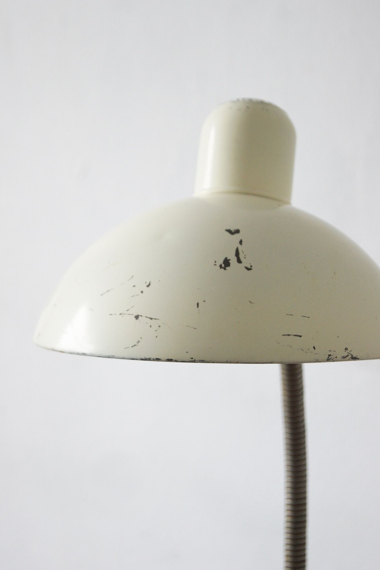 Bauhaus white table or desk lamp by christian dell for kaiser idell / kaiser leuchten, 1950s