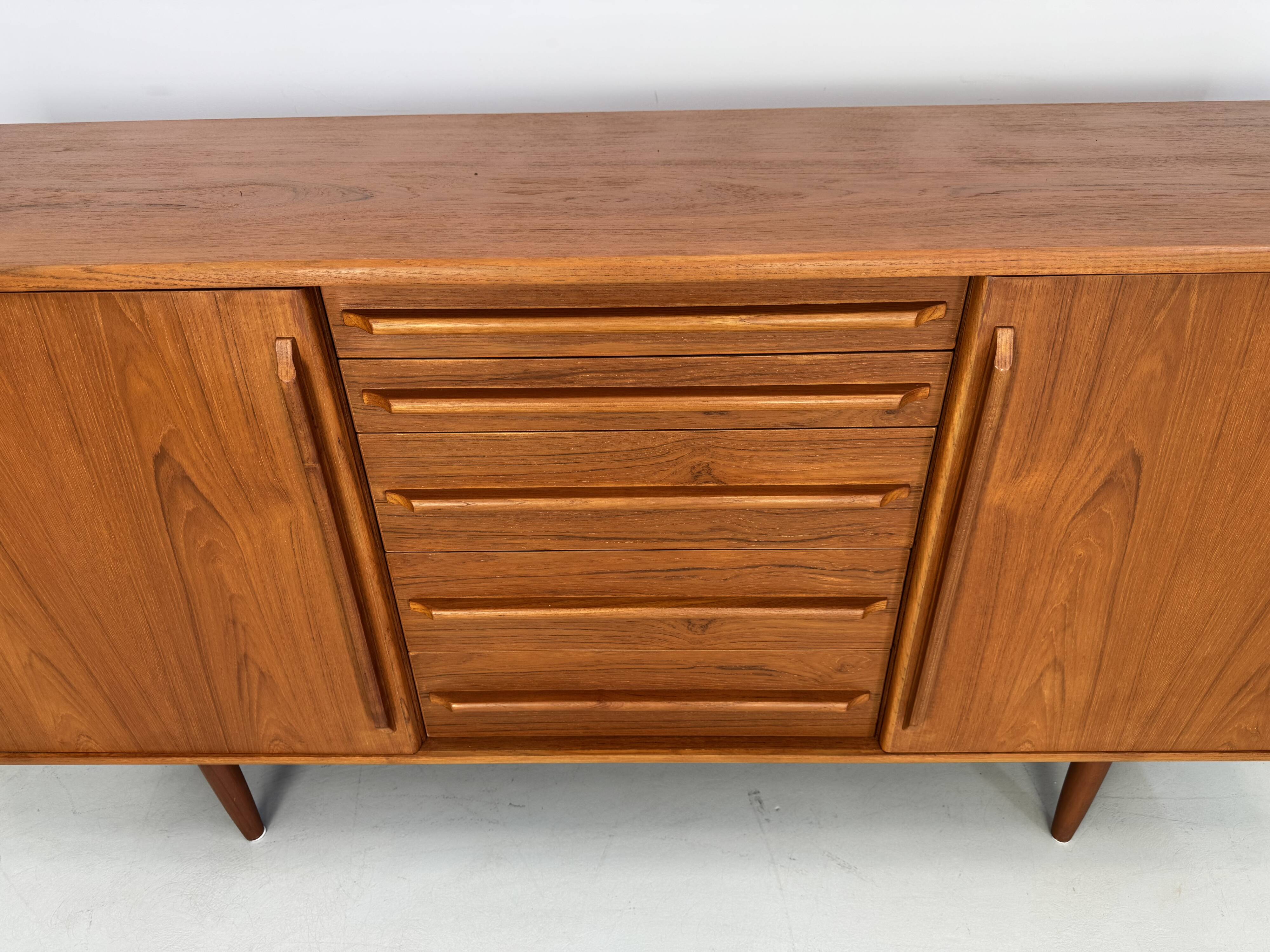 Vintage Danish sideboard from the 1960s .