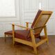 System armchair, Morris Art Deco chaise longue, France c. 1940