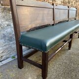 Long brasserie bench