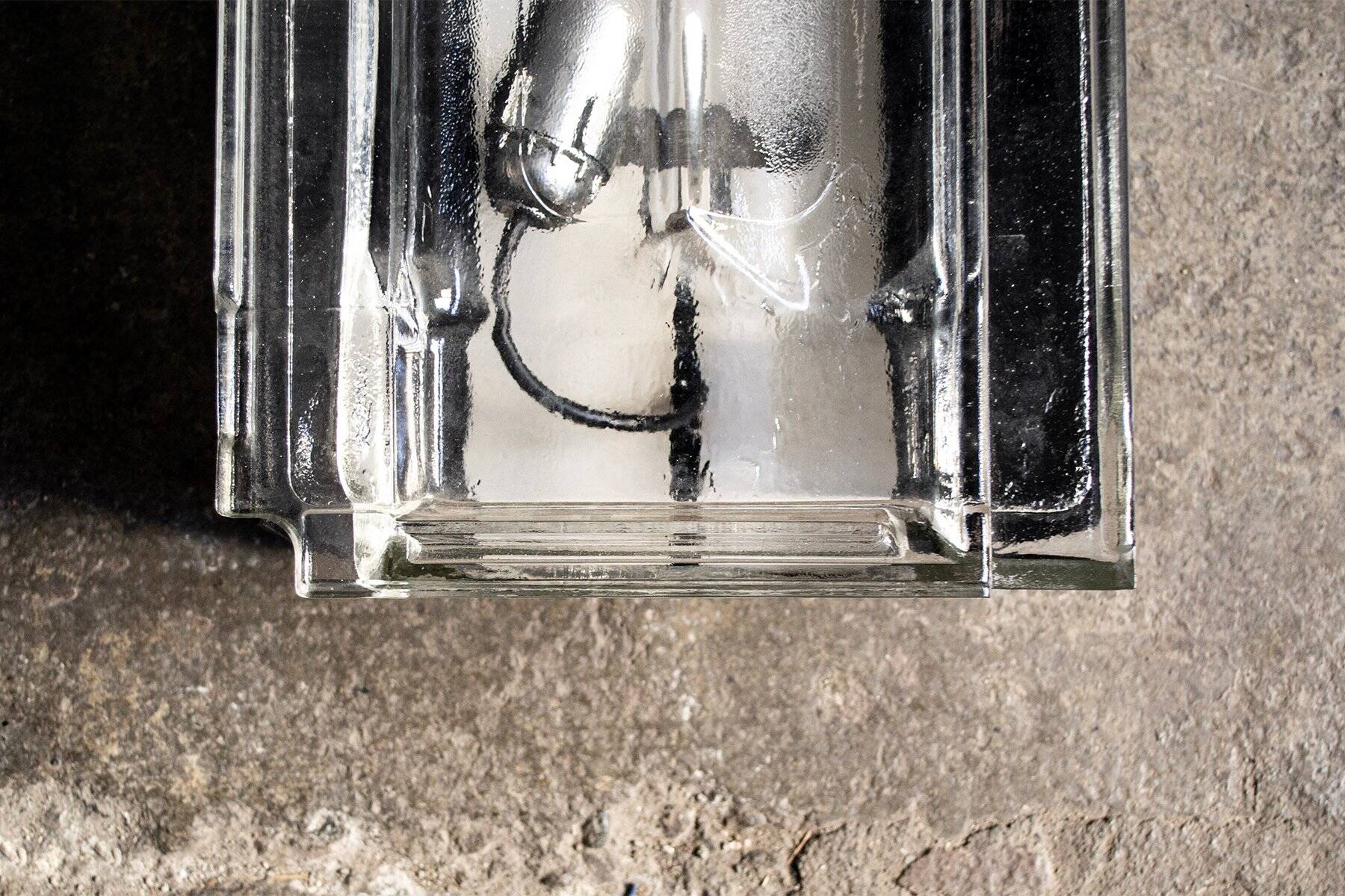 Vintage wall lamp by Fontana Arte, 1970s.