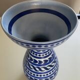 Large vase "La Louve" Art studio by Ernest d'Hossche 60s