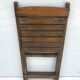 Old folding chair child in wood
