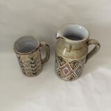Set of two Malarmey ceramics