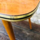 Vintage blond wood coffee table, Circa 60