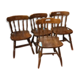 4 chaises western