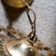 Glass and brass hanging 1950s